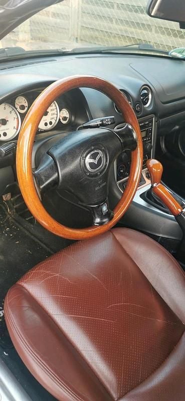 Gebraucht Mazda MX5 110 PS (80 kW) 2003 Grau Cabrio