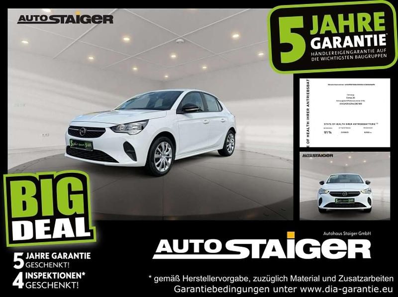 Jade weiss/arktis weiss Gebraucht 2022 Opel Corsa-e Edition Kleinwagen | 13.490 € (Fairer Preis) - Bild 1/4