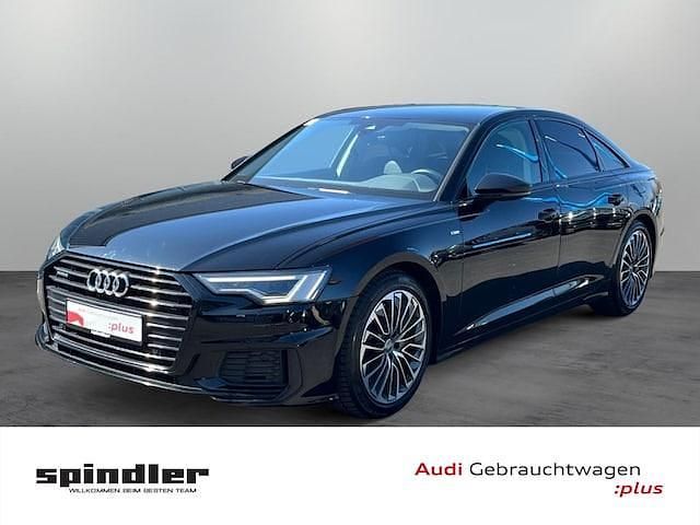 Brillantschwarz Gebraucht 2021 Audi A6 Design Limousine | 35.980 € (Guter Preis) - Bild 1/4