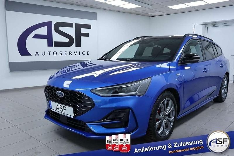 Dynamic blau Gebraucht 2025 Ford Focus ST-Line X Kombi | 27.970 € (Fairer Preis) - Bild 1/3
