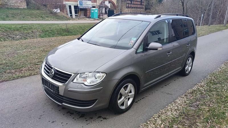 Gebraucht VW Touran 109 PS (80 kW) 2008 Slate grey metallic Van / Kleinbus