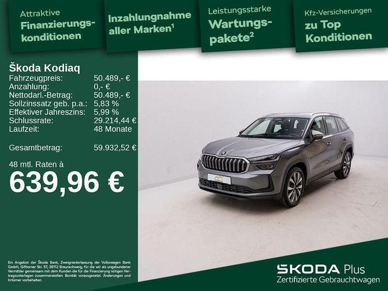 Graphitegrau metallic Gebraucht 2025 Skoda Kodiaq Selection SUV | 50.489 € - Bild 1/4