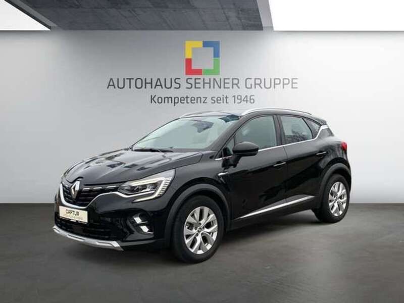Black pearlschwarz (schwarz) Gebraucht 2021 Renault Captur Intens SUV | 17.970 € (Fairer Preis) - Bild 1/4