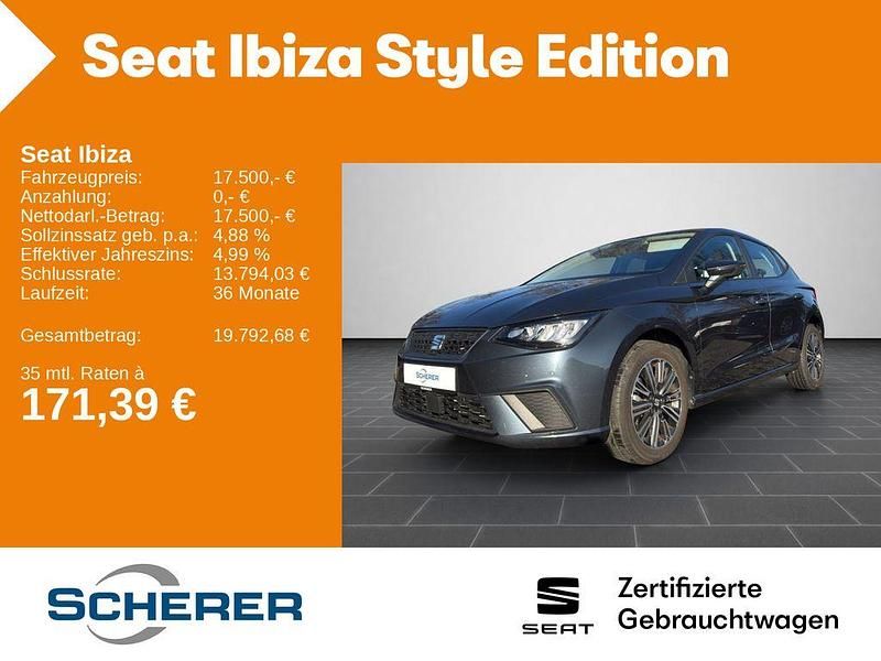 Gebraucht Seat Ibiza Style 116 PS (85 kW) 2024 Magnetic grau metallic (metallic) Limousine