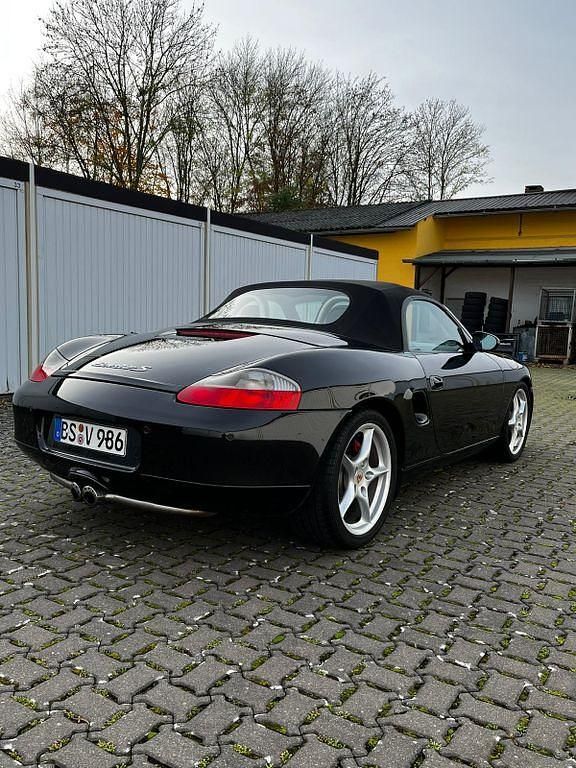 Gebraucht Porsche Boxster S 252 PS (185 kW) 2001 Schwarz Cabrio