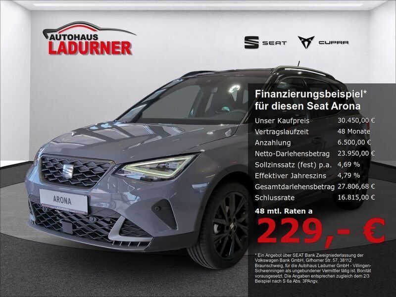 Grau Neu 2025 Seat Arona FR SUV | 30.450 € - Bild 1/2