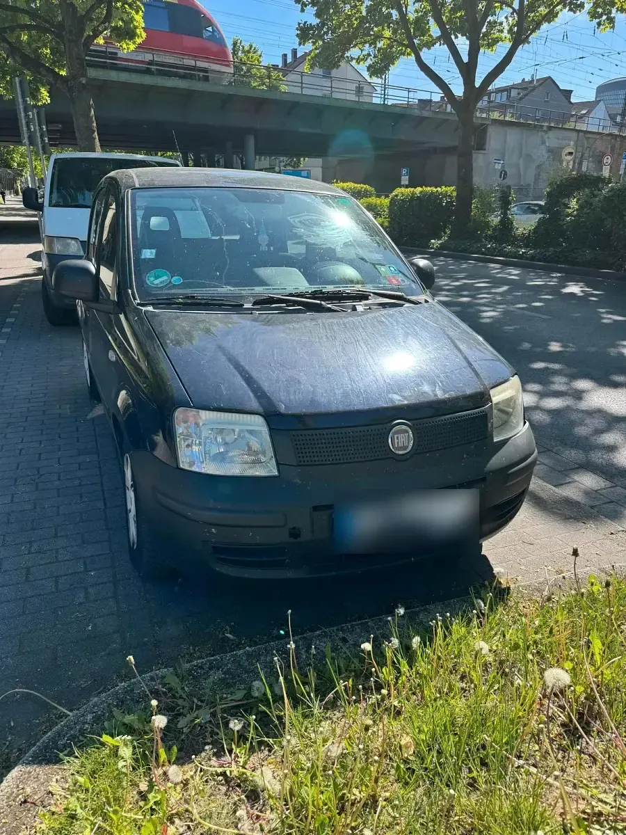 Usata Fiat Panda 2009 Nero Utilitaria
