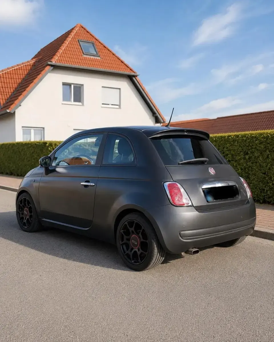 Gebraucht Fiat 500 95 PS (69 kW) 2011 Schwarz Kleinwagen