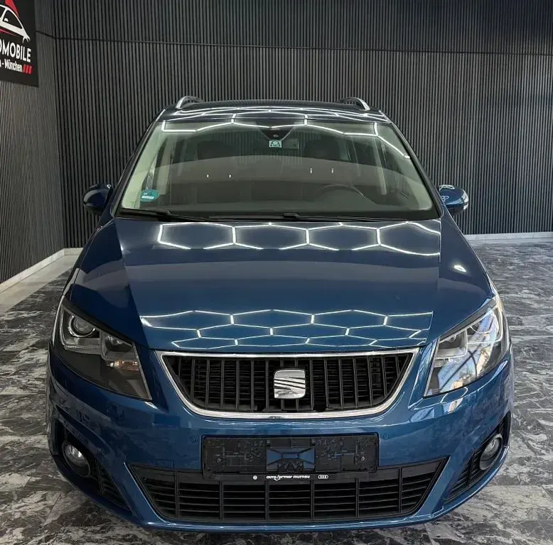 Gebraucht Seat Alhambra 177 PS (130 kW) 2014 Blau Van / Kleinbus
