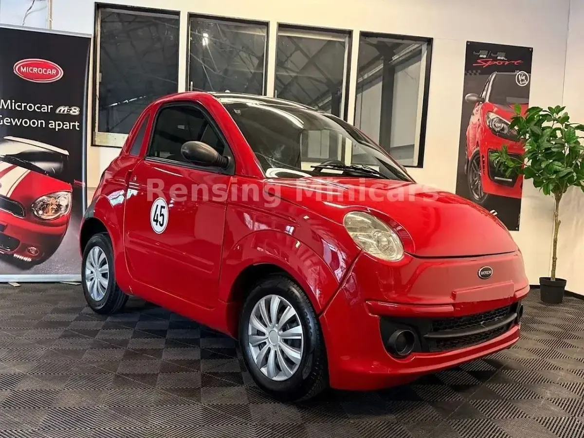 Gebraucht Microcar Dué 2015 Rot Kleinwagen