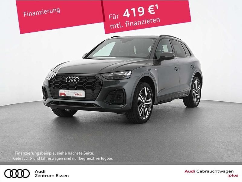 Grau Gebraucht 2022 Audi Q5 S-Line SUV | 34.980 € (Fairer Preis) - Bild 1/3