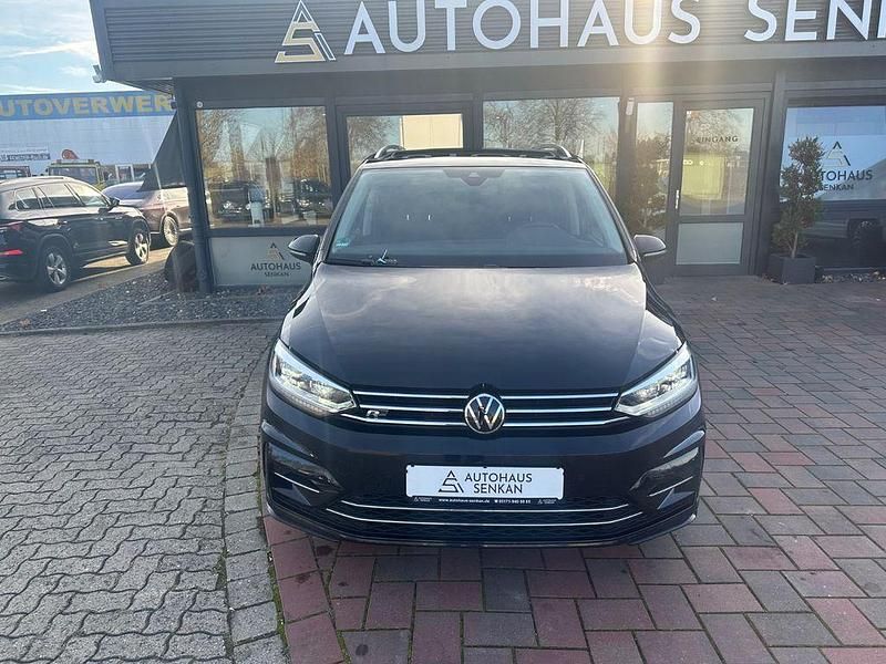 Gebraucht VW Touran R-line 150 PS (110 kW) 2022 Schwarz Van / Kleinbus
