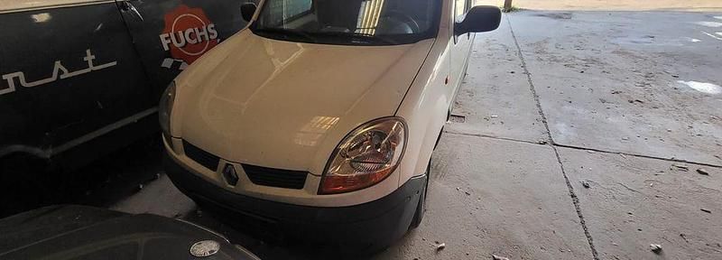 Gebraucht Renault Kangoo 82 PS (60 kW) 2003 Weiß Van / Kleinbus