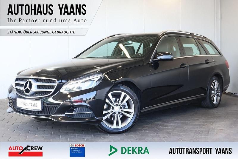 Schwarz Gebraucht 2015 Mercedes E220 Avantgarde Kombi | 16.989 € (Fairer Preis) - Bild 1/4
