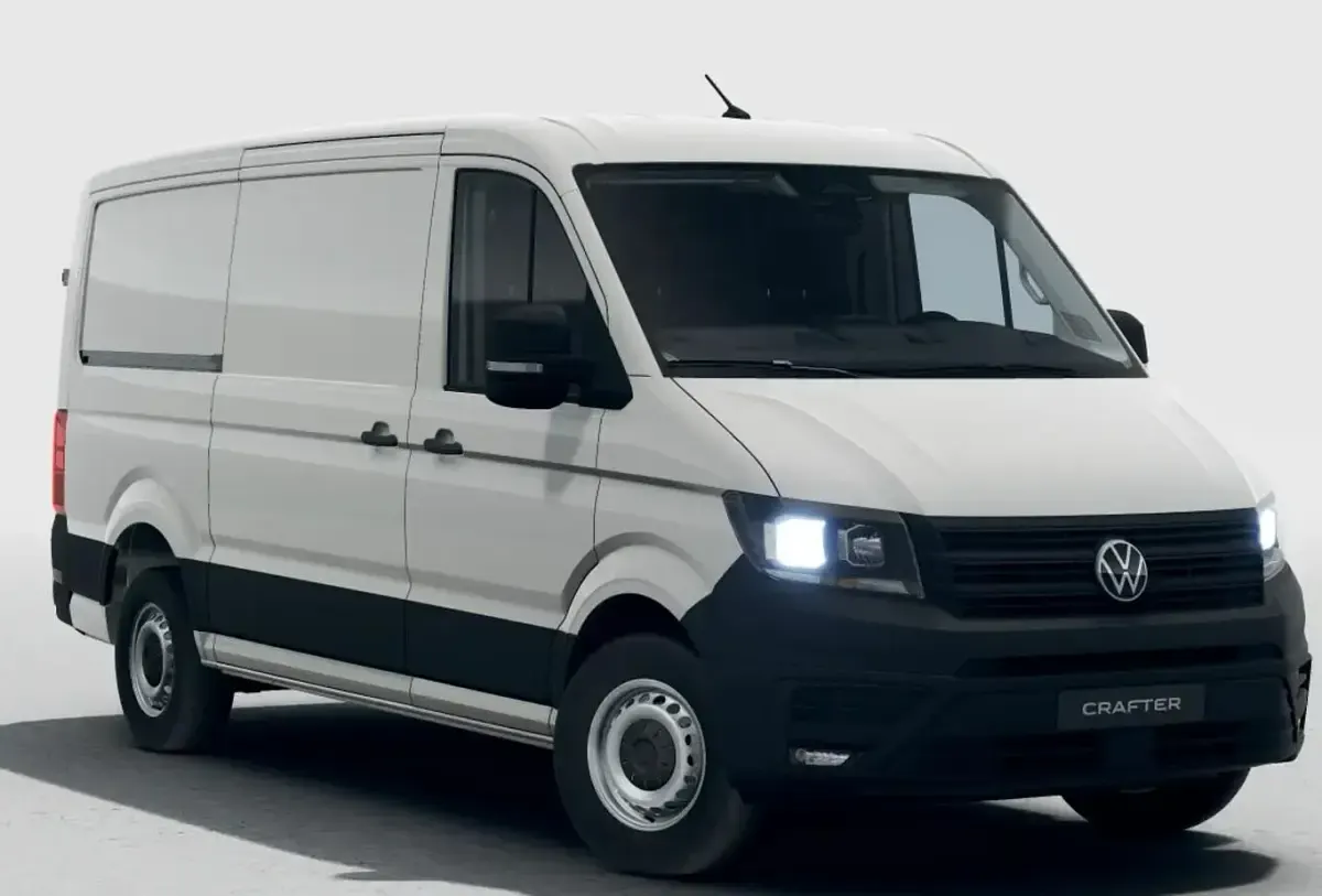 Neu VW Crafter 140 PS (102 kW) 2026 Candyweiß Van