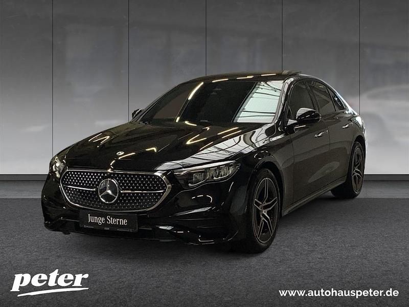 Metalliclack obsidianschwarz Gebraucht 2024 Mercedes E200 Advanced Limousine | 51.210 € (Etwas zu teuer) - Bild 1/4