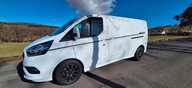 Gebraucht Ford Transit Custom Sport 170 PS (125 kW) 2024 Weiß Van / Kleinbus