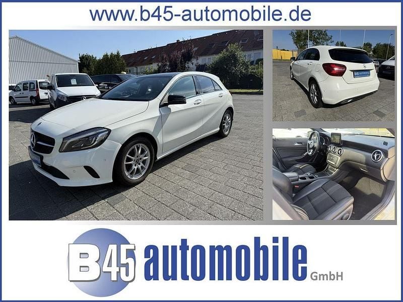Calcitweiß unilack Gebraucht 2018 Mercedes A180 Night Limousine | 13.990 € - Bild 1/4