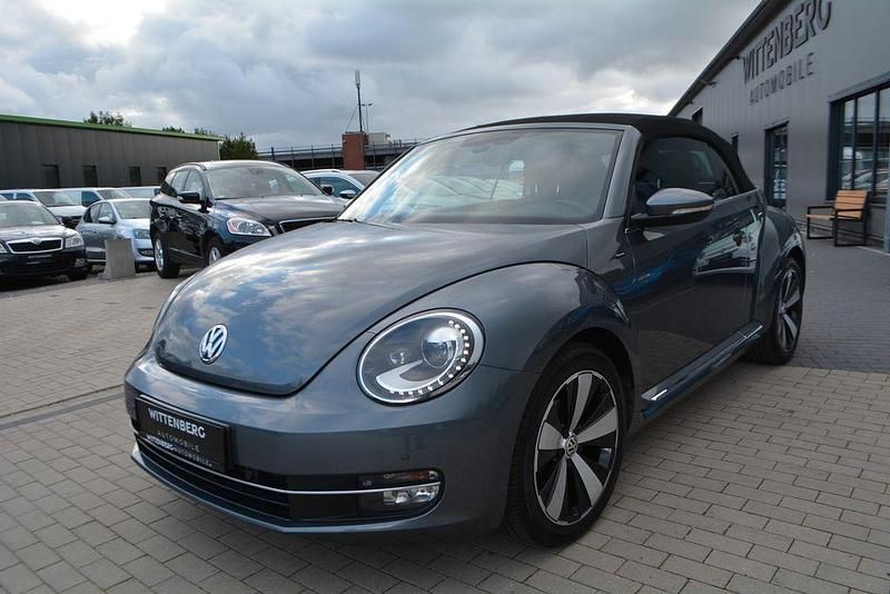 Grau Gebraucht 2016 VW Beetle Allstar Cabrio | 16.900 € (Teuer) - Bild 1/4