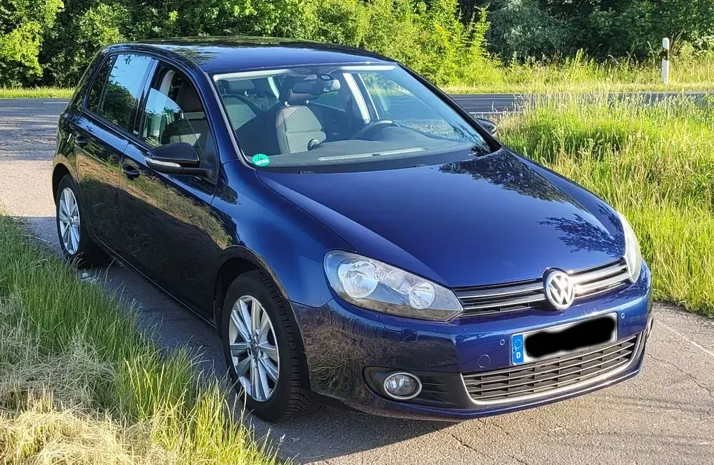 Gebraucht VW Golf VII Style 105 PS (77 kW) 2012 Blau Limousine