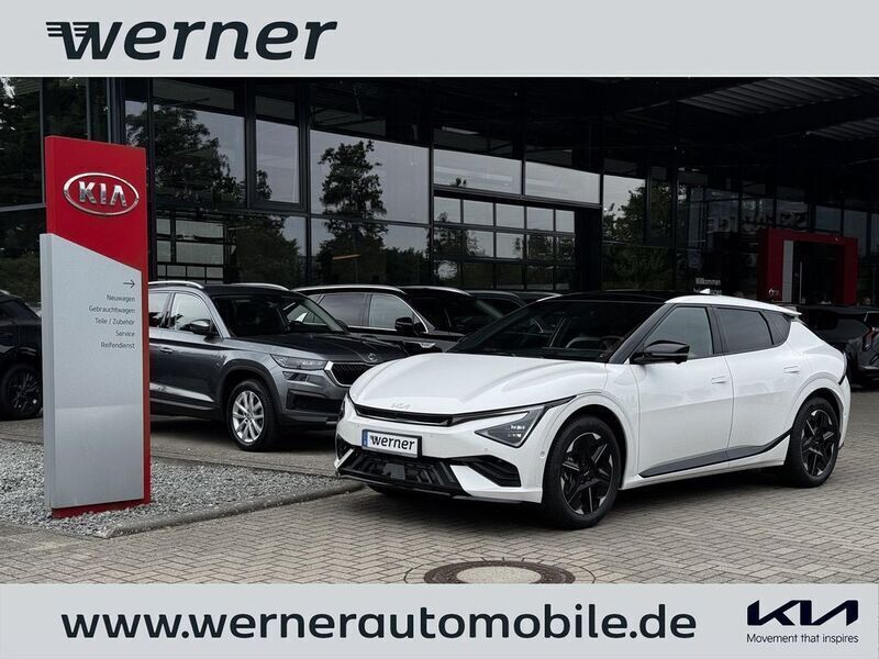 Weiß Neu 2025 Kia EV6 GT-Line SUV | 52.980 € (Fairer Preis) - Bild 1/4