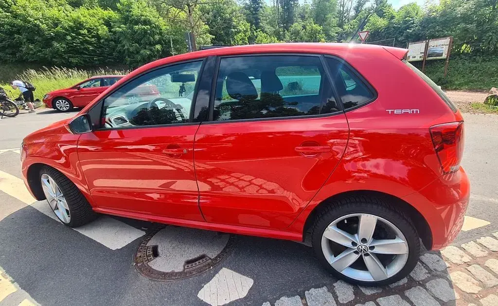 Gebraucht VW Polo 86 PS (63 kW) 2010 Rot Kleinwagen