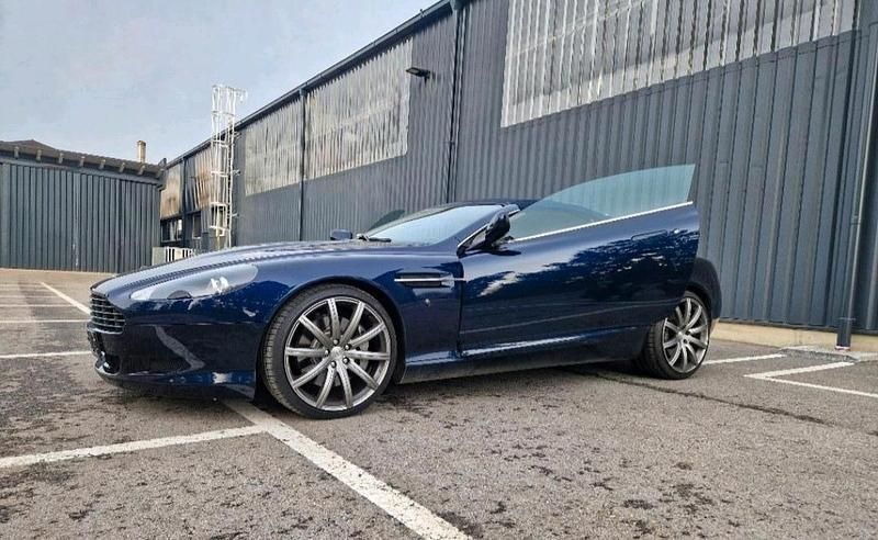 Gebraucht Aston Martin DB9 500 PS (367 kW) 2006 Blau Cabrio