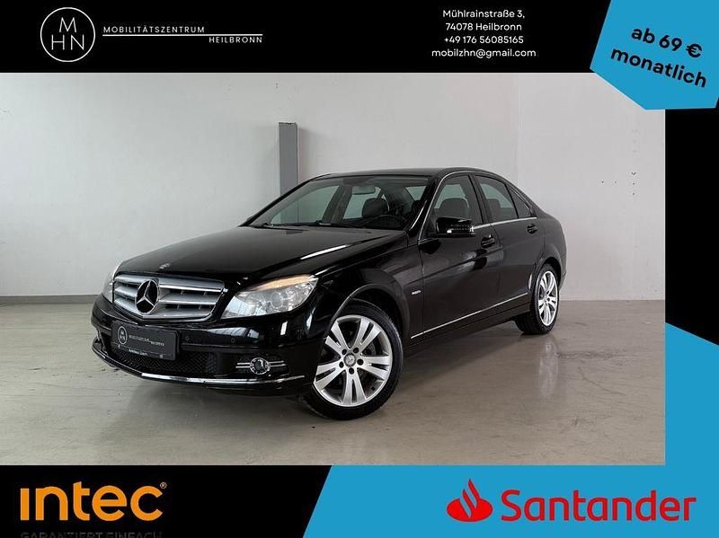 Schwarz Gebraucht 2010 Mercedes C180 Avantgarde Limousine | 9.480 € (Fairer Preis) - Bild 1/3