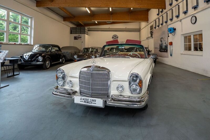 Weiß Gebraucht 1966 Mercedes 250 SE Cabrio | 169.000 € - Bild 1/4
