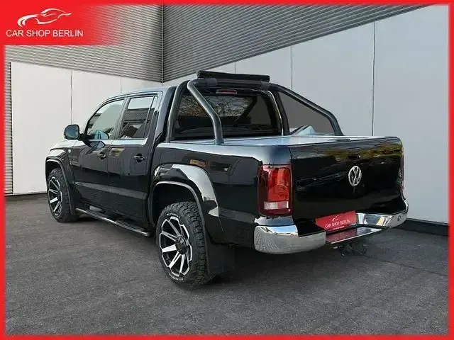Używany VW Amarok Highline 224 KM (164 kW) 2018 Czarny Pickup