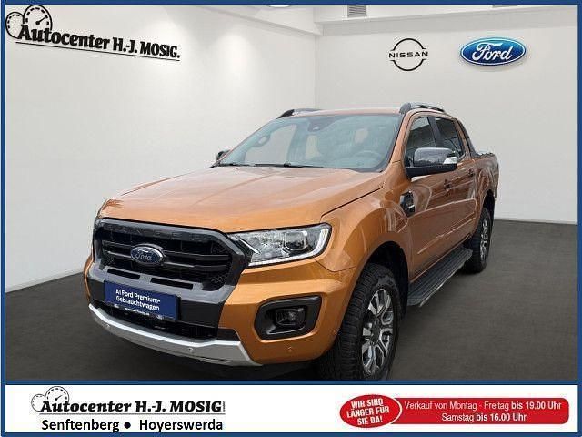 Orange schwarz Gebraucht 2022 Ford Ranger Wildtrack Abholung | 34.995 € (Guter Preis) - Bild 1/4
