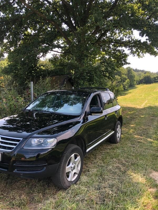 Schwarz Gebraucht 2004 VW Touareg R SUV | 4.500 € (Guter Preis) - Bild 1/4