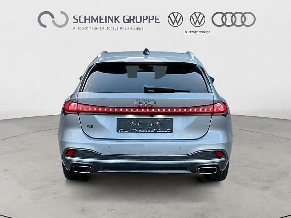 Neu Audi A5 Advanced 150 PS (110 kW) 2025 Silber (florettsilber metallic) Kombi