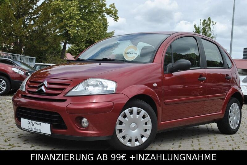 Rot Gebraucht 2007 Citroën C3 Comfort Kleinwagen | 6.490 € (Teuer) - Bild 1/4