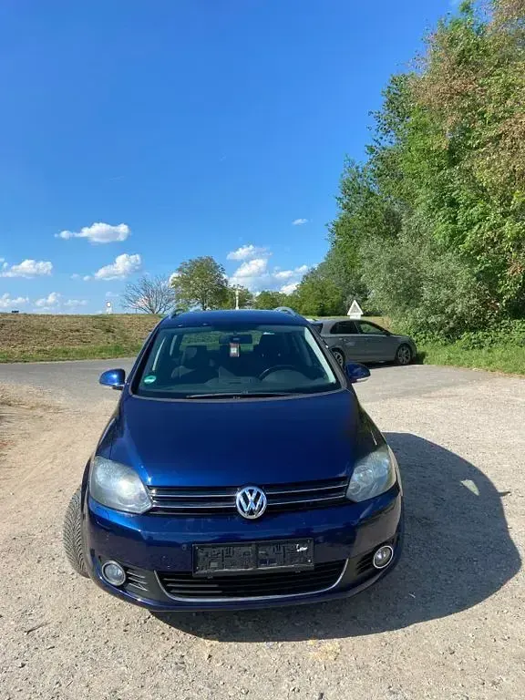 Gebraucht VW Golf Plus Cross Comfortline 122 PS (89 kW) 2009 Blau Van / Kleinbus