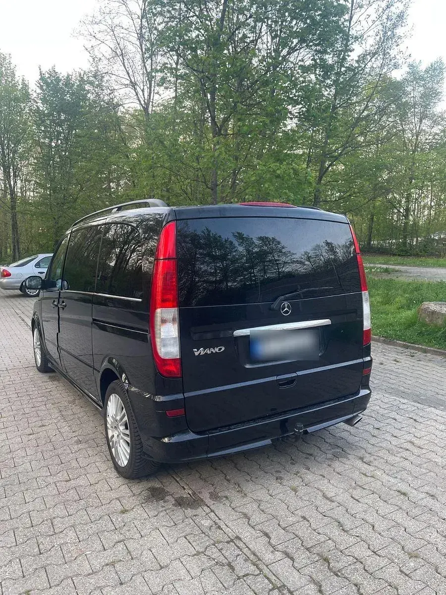 Gebraucht Mercedes Viano 204 PS (150 kW) 2009 Schwarz Van / Kleinbus