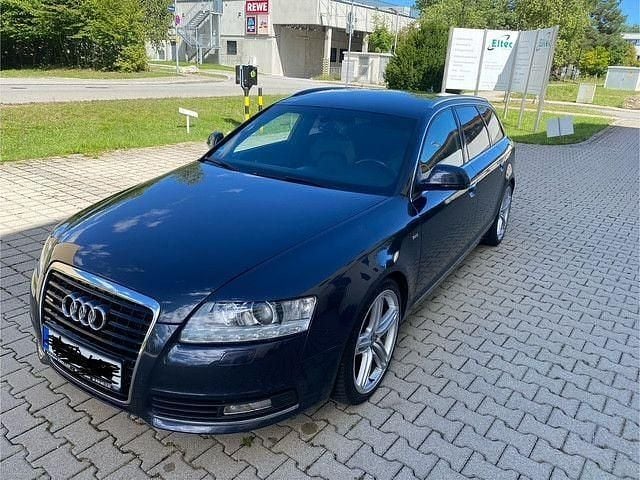Blau Gebraucht 2010 Audi A6 S-Line Kombi | 5.950 € (Superpreis) - Bild 1/4