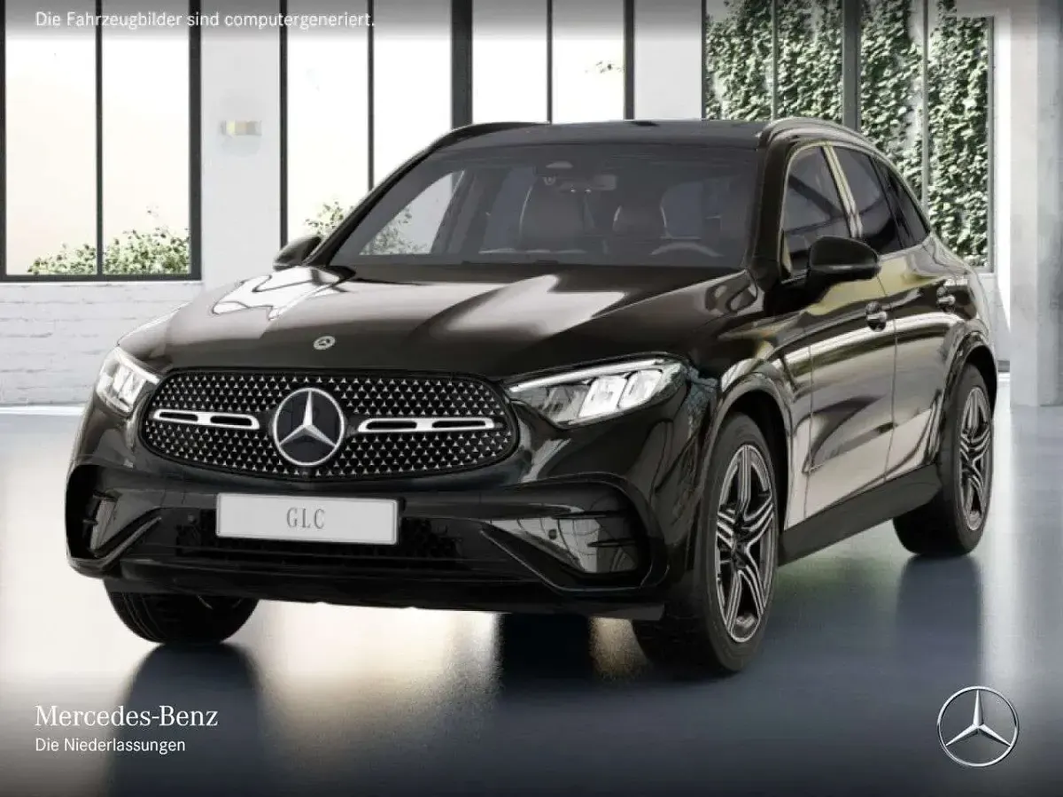 Gebraucht Mercedes GLC220 AMG 197 PS (144 kW) 2025 Obsidianschwarz SUV
