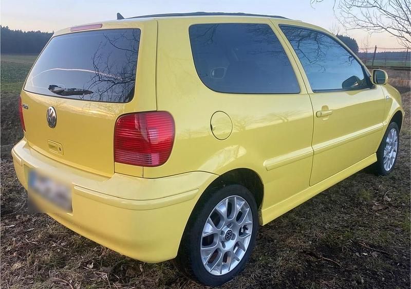Gebraucht VW Polo Conceptline 60 PS (44 kW) 2000 Gelb Kleinwagen