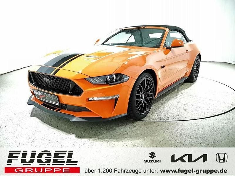 Gebraucht Ford Mustang GT Convertible 449 PS (330 kW) 2021 Twisterorange metallic Cabrio