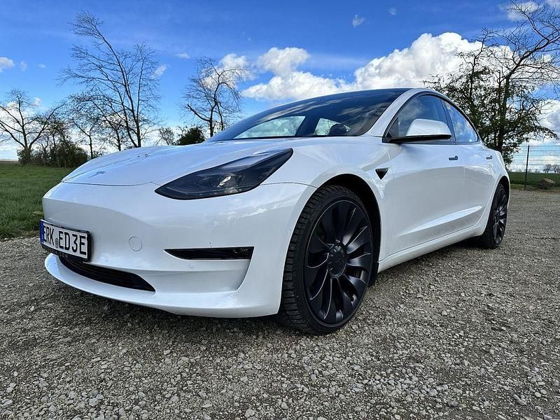 Gebraucht Tesla Model 3 Performance 377 kW (513 PS) 2022 Weiß Limousine