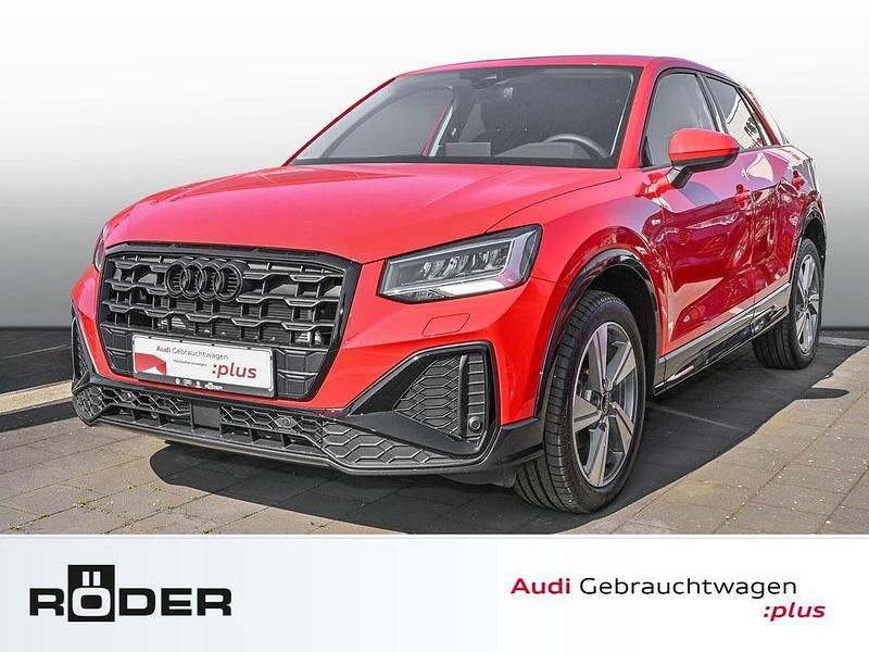 Rot Gebraucht 2024 Audi Q2 S-Line SUV | 33.990 € (Teuer) - Bild 1/4