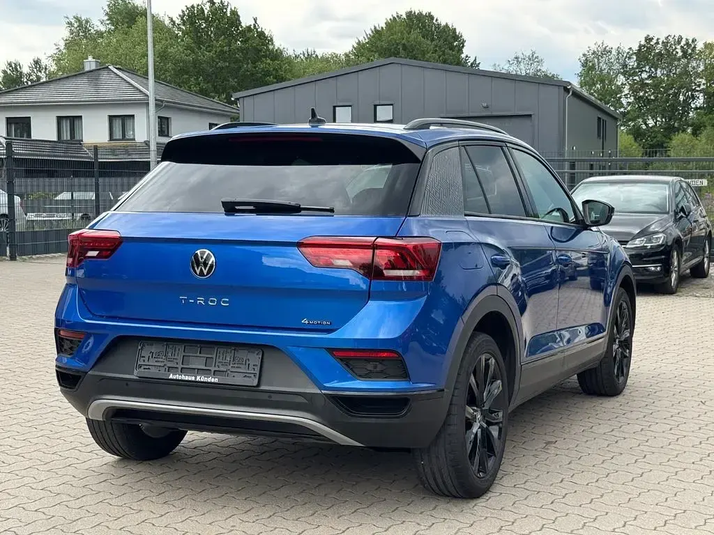 Gebraucht VW T-Roc Sportline 190 PS (139 kW) 2021 Ravennablau SUV