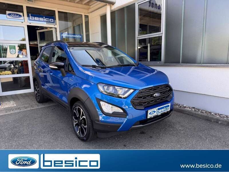 Dynamicblau metallic (blau) Gebraucht 2022 Ford Ecosport Active SUV | 18.550 € (Fairer Preis) - Bild 1/4