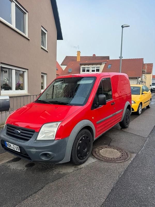Gebraucht Ford Transit Connect 75 PS (55 kW) 2010 Rot Van / Kleinbus