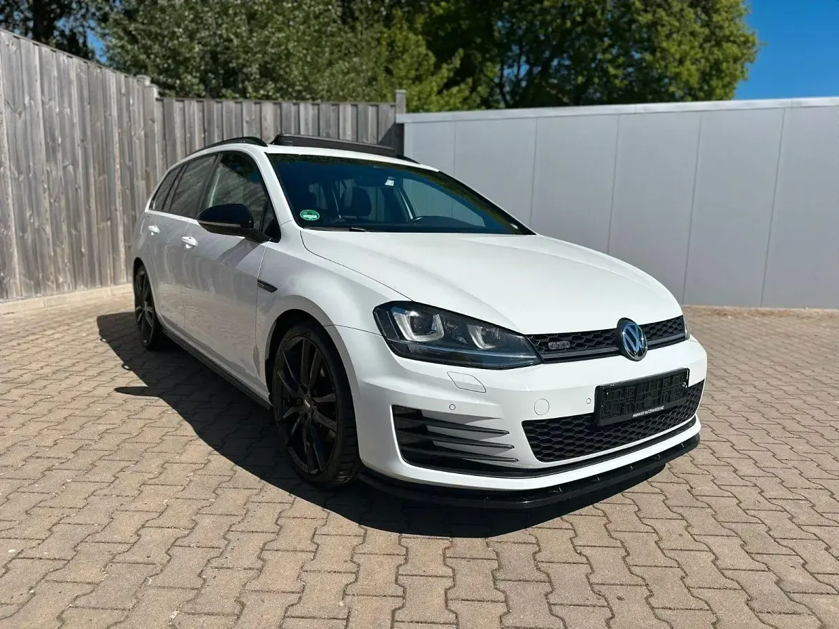 Gebraucht VW Golf VII GTD 184 PS (135 kW) 2016 Weiß Kombi