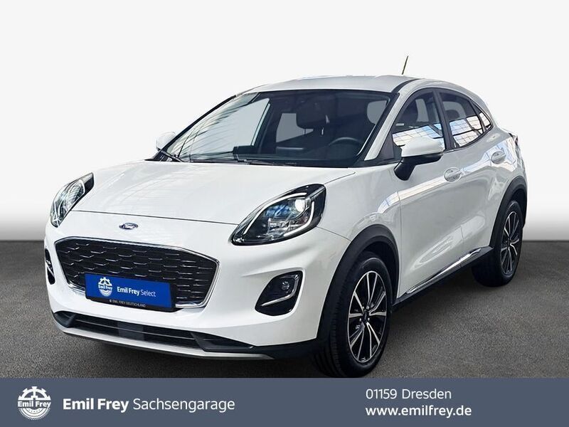 Weiß Gebraucht 2022 Ford Puma Titanium SUV | 17.940 € (Guter Preis) - Bild 1/4