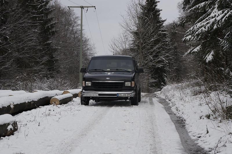 Gebraucht Ford Econoline 200 PS (147 kW) 1995 Schwarz Van / Kleinbus