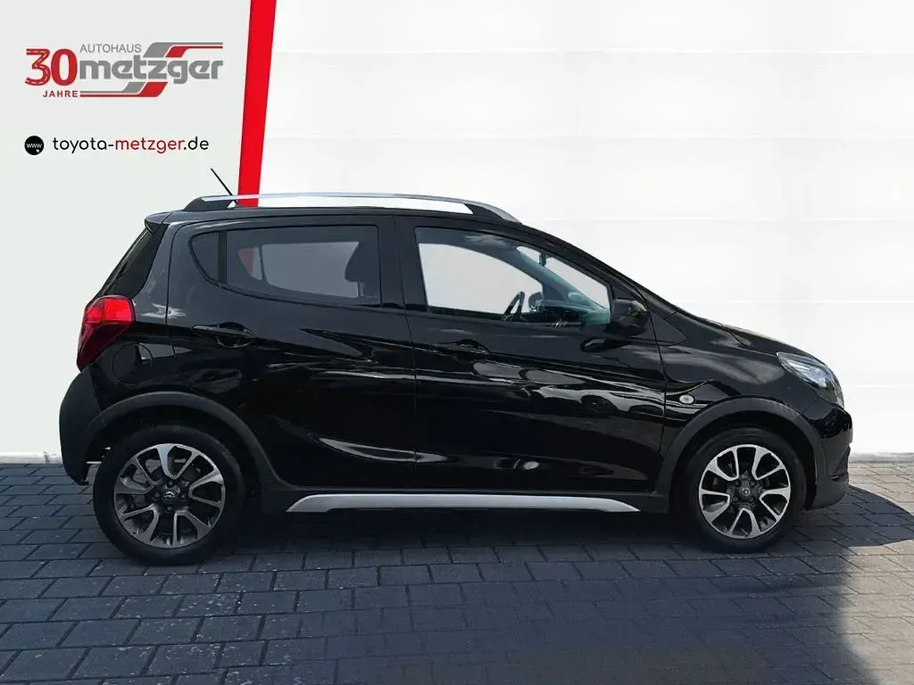 Gebraucht Opel Karl Rocks 75 PS (55 kW) 2017 Onyx schwarz Kleinwagen