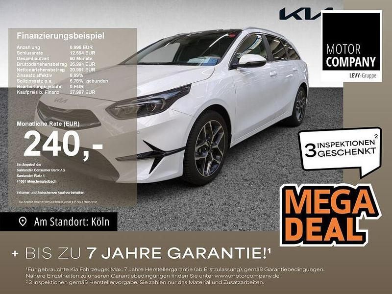 Weiß Gebraucht 2025 Kia Ceed Sportswagon Platinum Kombi | 27.987 € (Fairer Preis) - Bild 1/4